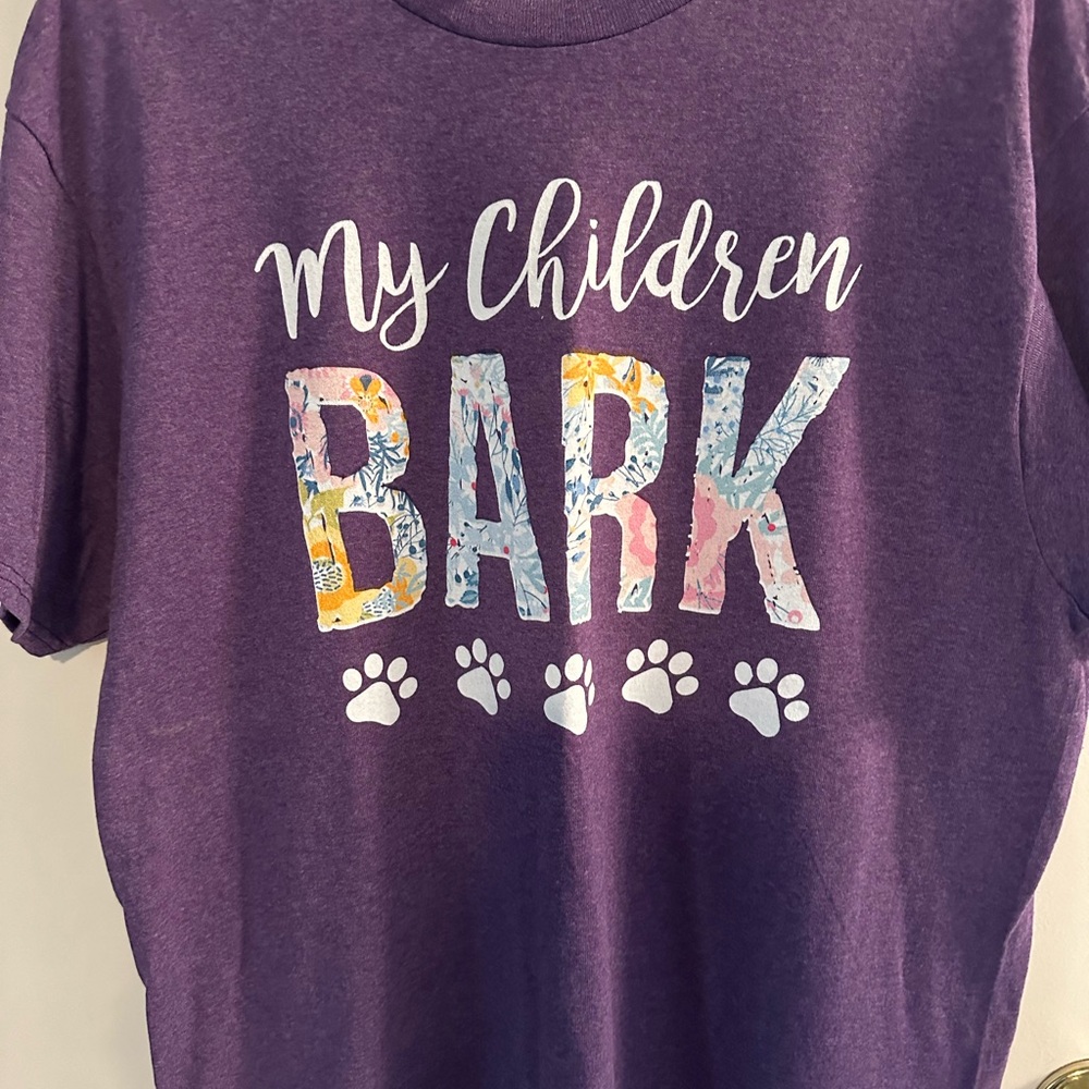 NWOT Purple large t-shirt